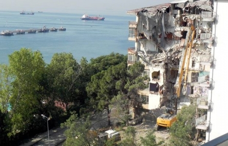 Ambarlı'da kentsel dönüşüm yıkımları başladı!