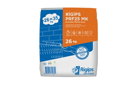 Rigips PRF 25 MK birçok avantajı bir arada sunuyor!