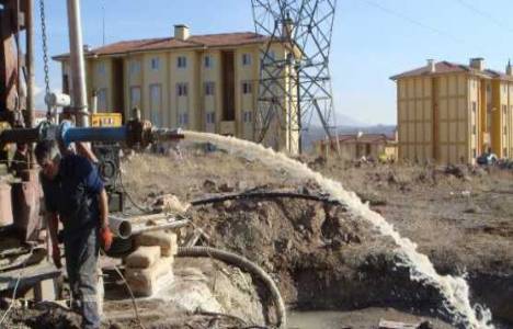 İncesu TOKİ'de sondaj çalışmaları başladı!