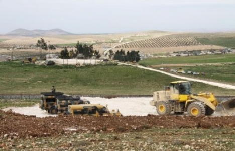 Eşme'de yeni türbe inşaatı devam ediyor!