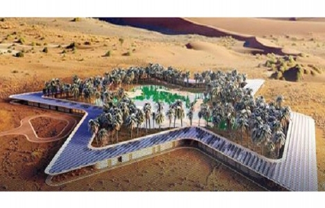 Dubai çöllerine çevre dostu otel inşa edilecek!