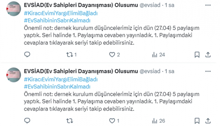 Mağdur ev sahibinden Bakan Tunç a çağrı: Yüzde 25 zam sınırı helal değildir, asıl olan adaletin sağlanmasıdır!
