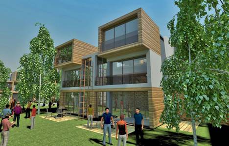 Optimum Doğa villa projesi Kurtköy de yükselecek! Yeni proje!