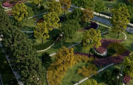 Hayat Park Meydanı Bahçekent in ilk görselleri!