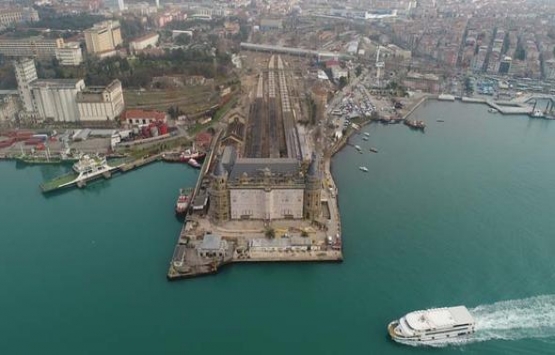 Haydarpaşa Garı nın son hali havadan görüntülendi!