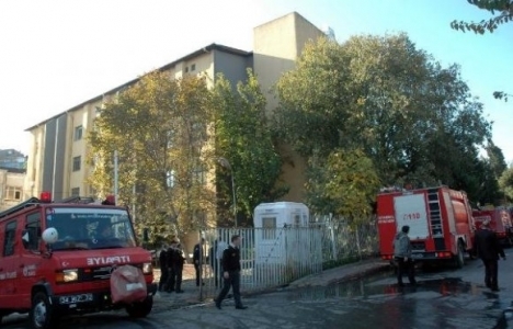 Çapa Tıp Fakültesi'nde yangın!