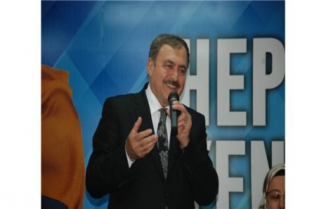 Veysel Eroğlu Balıkesir'de temel atma törenine katıldı!