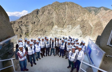 Artvin Yusufeli Barajı'nda inşaatın yüzde 58'i tamamlandı!