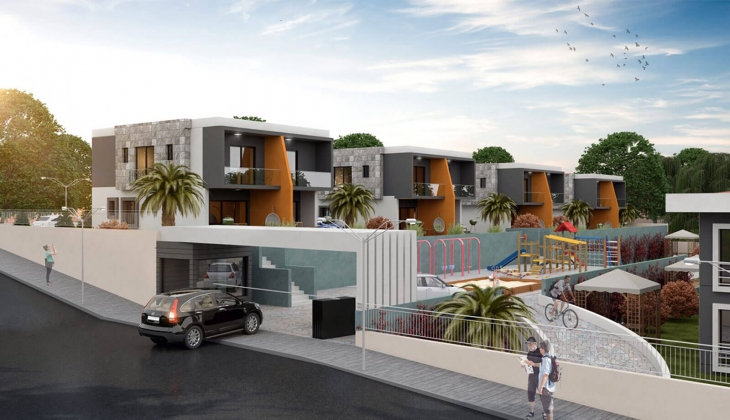 Kuşadası ndaki lüks sitenin sakinleri ‘istinat’ kabusu yaşıyor! Ölümden döndüler!