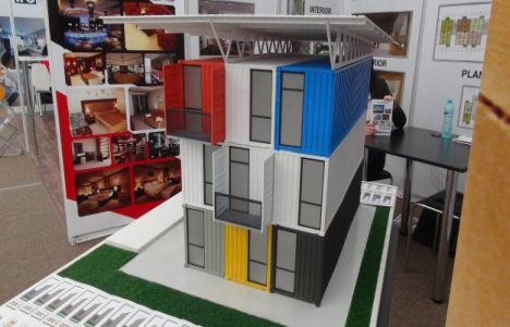 Konteynerlardan 100 haneli site inşa edilecek!