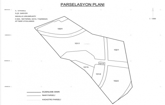 Sarıyer Uskumruköy Mahallesi parselasyon planı askıda!