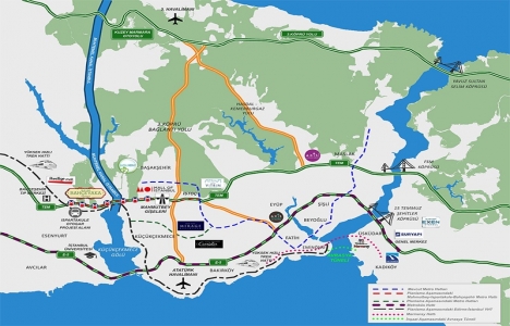 Sur Yapı Bahçeyaka, Kanal İstanbul a ne kadar yakın?