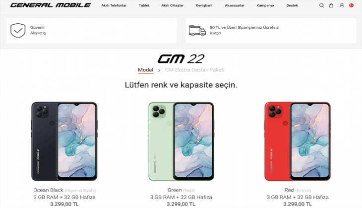 Kalitenin ucuza olabileceğinin yaşayan kanıtı General Mobile’den okula dönüş paketi. İşte 9 Eylül 2022 fiyat listesi