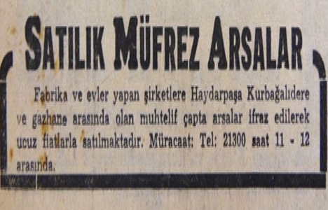 Erenköy de 15 odalı bir köşk 90 bin liraya satılacakmış!