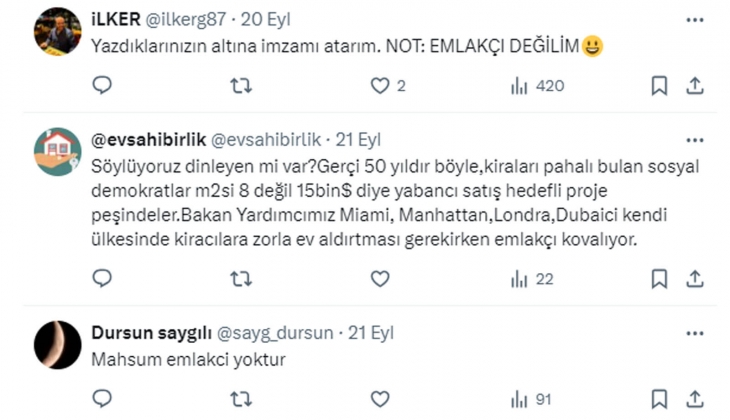 Emlakta fırsatçılığın çözümü, kiracı ve ev sahibi arasındaki kanunları hakkaniyetli düzenlemek ve uygulamaktan geçer!