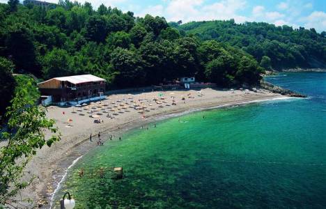 Tatilciler, ramazan öncesinde Akçakoca sahillerine akın etti!