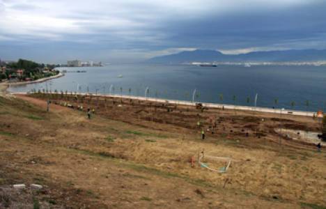 Derince 60 Evler Sahili’nde yapım çalışmaları devam ediyor!