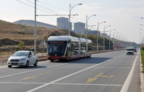 Malatya Trambüs projesinde test sürüşü yapıldı!