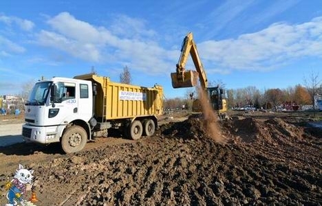 Ankapark ın devasa giriş kapısı yükseliyor!