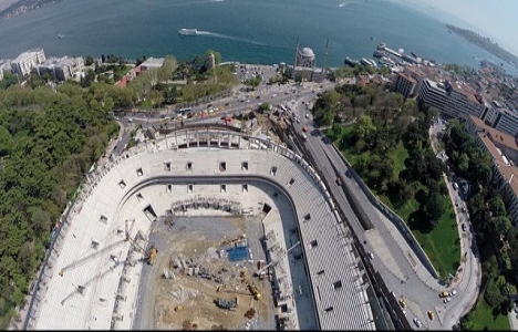 Beşiktaş Vodafone Arena nın çimlendirilmesine başlanıyor!
