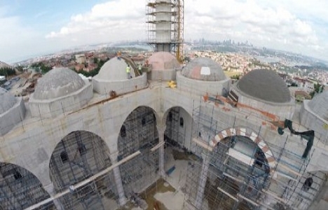 Çamlıca Camii inşaatında son durum!