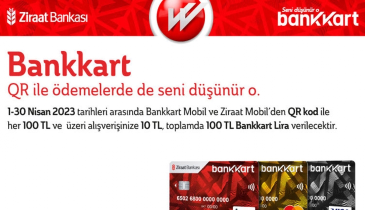 Ziraat Bankası kartı olan herkese 100 TL! Kampanya 30 Nisan 2023’te sona eriyor!