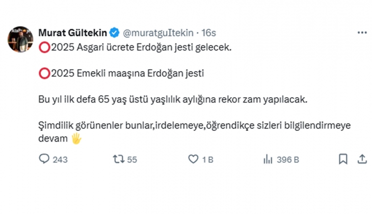 Bu yıl ilk kez yaşlılık aylığına rekor zam gelecek! 2025 zammıyla ilgili ilk açıklama!