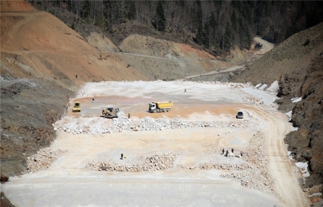 Akçay Barajı'nın gövdesi 30 metreye ulaştı!