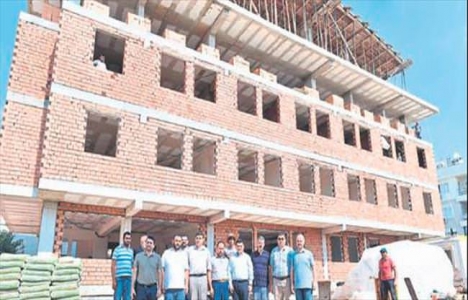 Kepez'deki 140 kişilik yurt inşaatı tamamlanıyor!