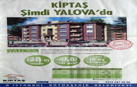 2007 yılında KİPTAŞ Yalova da!