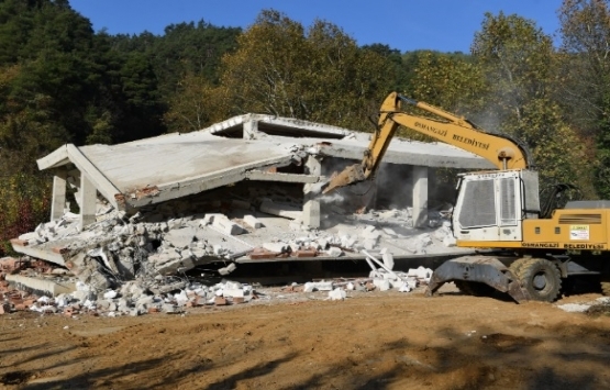 Bursa Osmangazi'de kaçak inşaata zamanında müdahale!