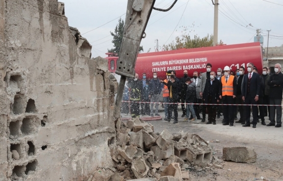 Şanlıurfa Eyyübiye'de yıkımlar başladı!