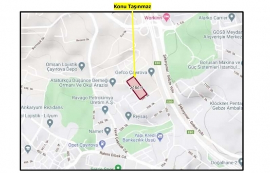 Reysaş GYO Kocaeli Çayırova daki deposunu kiraya verdi!