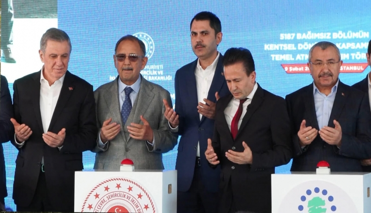 Murat Kurum: İstanbul daki deprem riskinin ortadan kaldırılması güvenlik meselemiz!