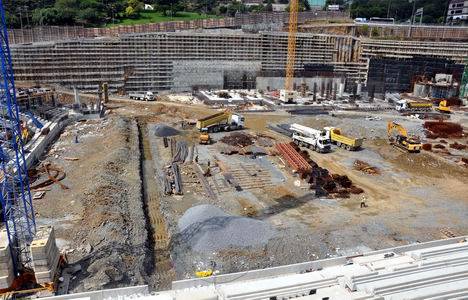 Vodafone Arena inşaatı son durum fotoğrafları!