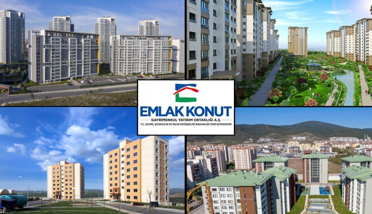 Emlak Konut GYO dan 2022 nin ilk çeyreğinde 6.4 milyar TL lik satış!