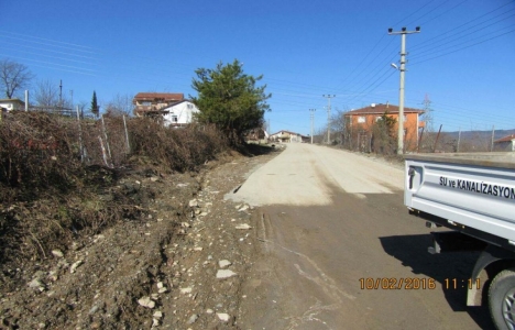 Zonguldak Ereğli'deki Kepez Dağ Evleri yolu onarıldı!