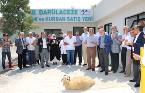 Darülaceze kurban satış ve kesimhanesi yenilendi!