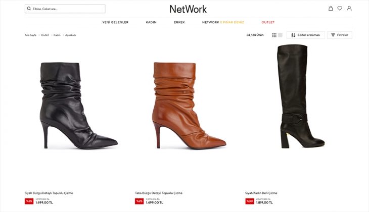 NetWork outlet ayakkabılarda indirim zamanı! İşte 29 Eylül 2022 NetWork Fiyat Listesi!