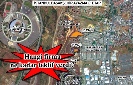 Ayazma Emlak Konutları 2. Etap'a 20 teklif geldi!