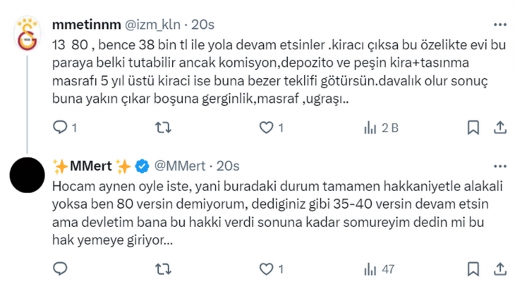 Emekli maaşı ve kira geliriyle yaşayanlar nasıl geçinecek? 80 bin TL lik evlerde 13 bin TL ye oturan kiracılar var!