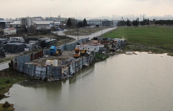 Başakşehir de sahibinden satılık gölün fiyatı şaşırttı!