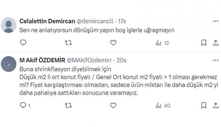 Konutta shrinkflasyon: Ürünün boyutu azalıyor, gizli zamlar yapılıyor! Peki neden?