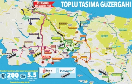 İstanbul Havalimanı na nasıl gidilir, havalimanı ulaşım yolları 2019!