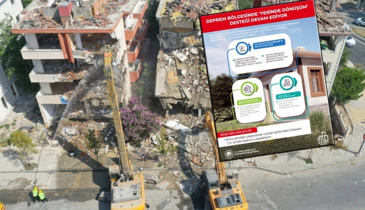 Bakanlık açıkladı: Yerinde dönüşüm desteğine 255 bin başvuru geldi!