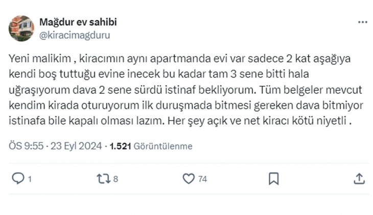 Avukatlar da kira davalarına isyan ediyor: Dünyanın hangi ülkesinde kira davası bu kadar zor ilerler?