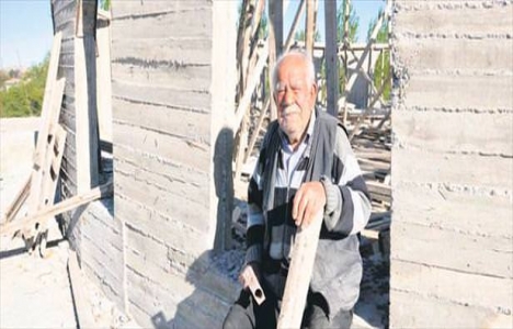 Kahramanmaraş Afşin'de cami inşaatı yarım kaldı!