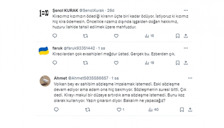 Kiracılara anket: Kiranızı rahat ödeyebiliyor musunuz yoksa mahkeme aşamasında mısınız?