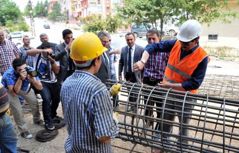 TOKİ Turkuaz ve Yapracık Konutları belediye hizmetiyle tanıştı!