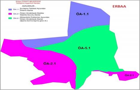 Tokat Erbaa, Niksar ve Reşadiye de riskli alanların Mikrabölgeleme Etütleri yapıldı!